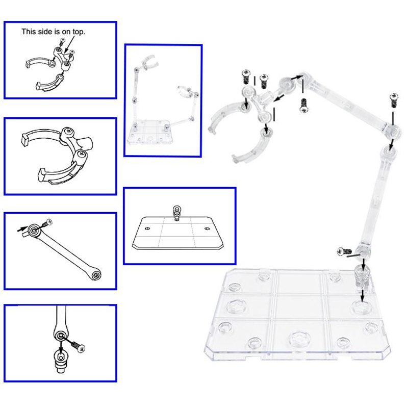 حامل روبوت طراز HG مصنوع يدويً - مراجعة Action Figure Stand وسعره