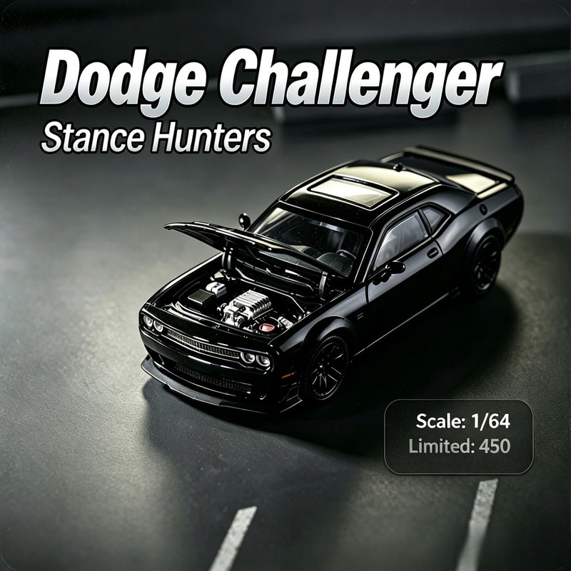 نموذج سيارة دودج إس آر تي هيلك - مراجعة Die Cast Car 1 64 وسعره